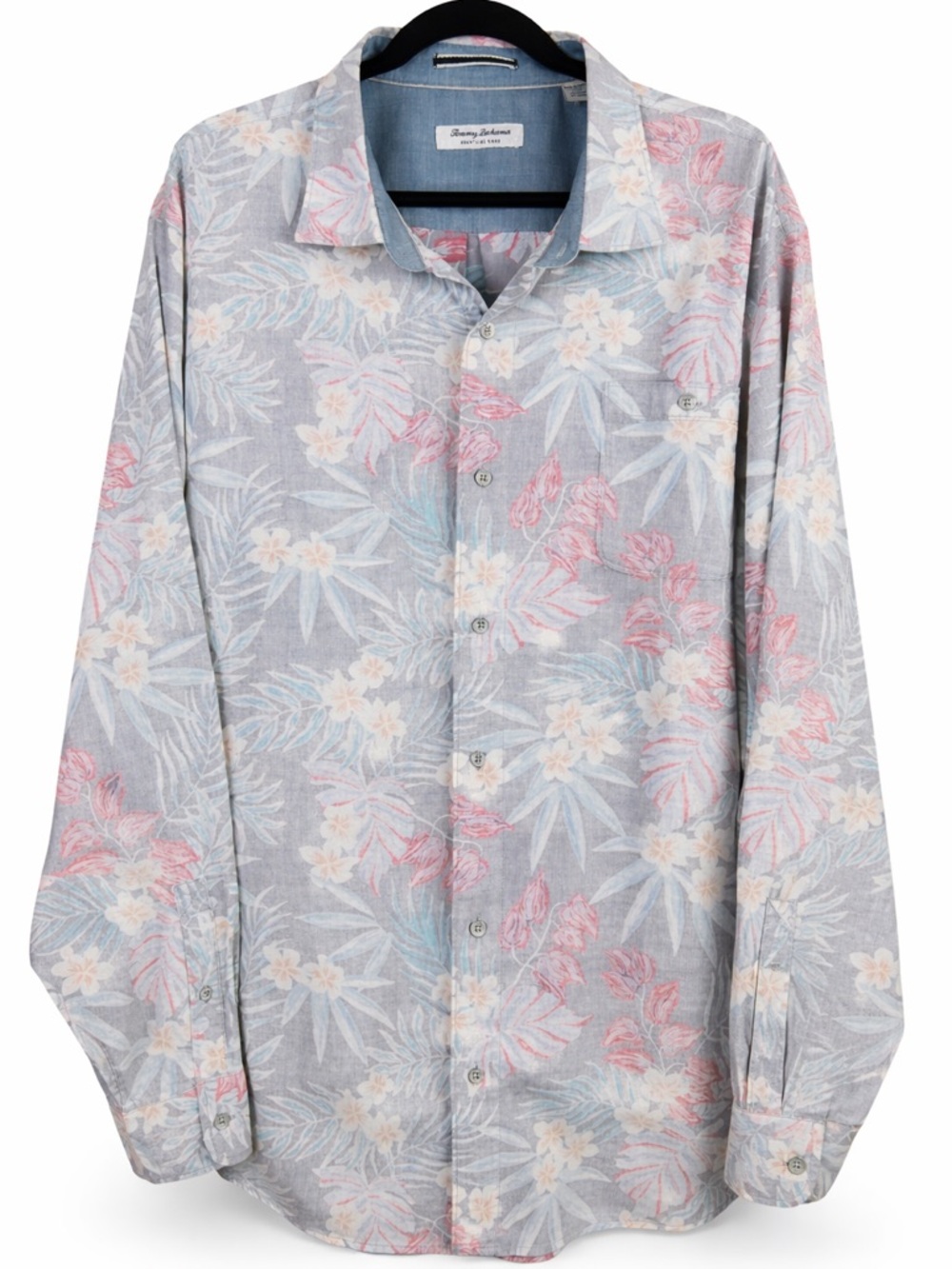 Tommy Bahama Coastline Corduroy Montecito Fronds Long Sleeve‎ Button Shirt 3XL